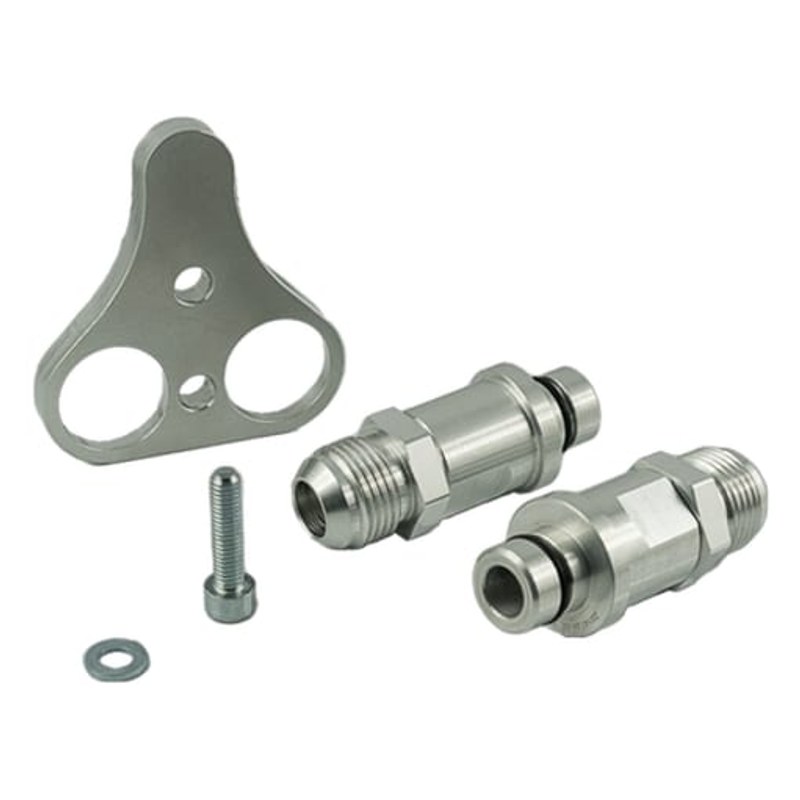 Adapter chłodnicy oleju do skrzyni biegów BMW Getrag DCT DKG + Nyple 18x1.5 AN10