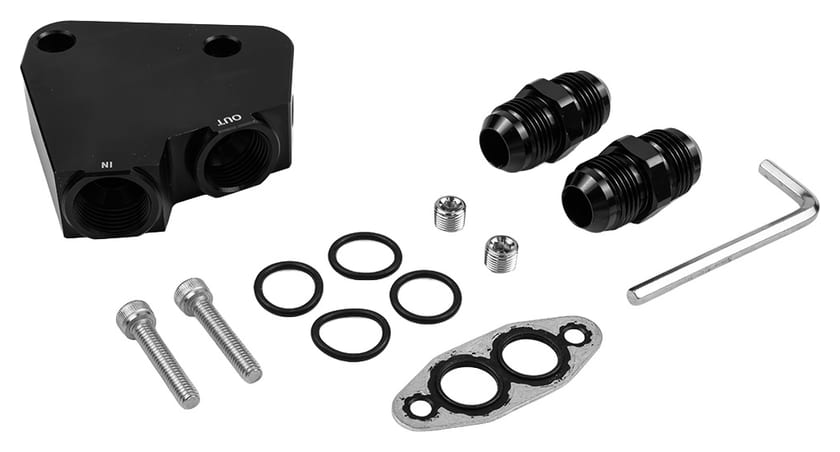 Adapter Chłodnicy Oleju TurboWorks GM LS