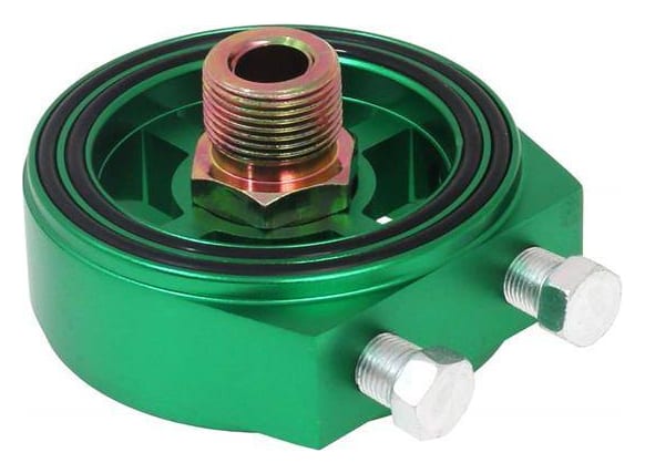 Adapter filtra oleju Turboworks Zielony