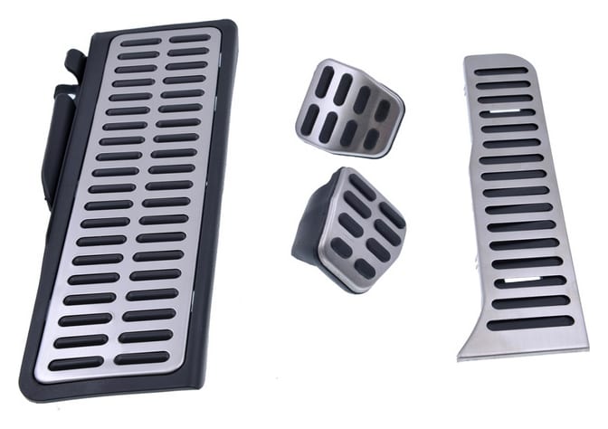 Aluminiowe nakładki na pedały VW GOLF VI 2008-2014