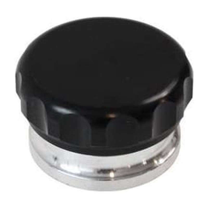 Aluminiowy korek do wspawania 2,5" Czarny