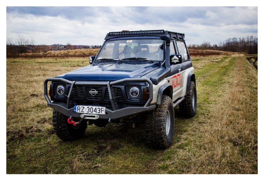 Bagażnik dachowy Nissan Patrol Y60 SWB LWB