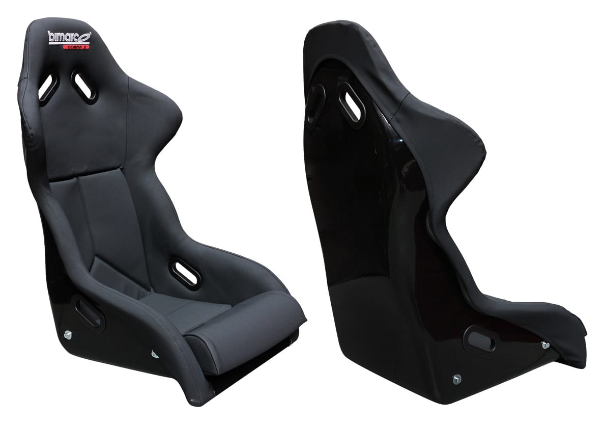 Fotel Sportowy Bimarco Cobra II Skaj Black