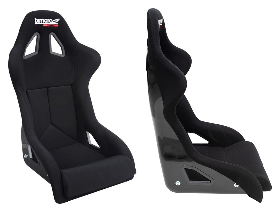 Fotel Sportowy Bimarco Cobra III Welur Black