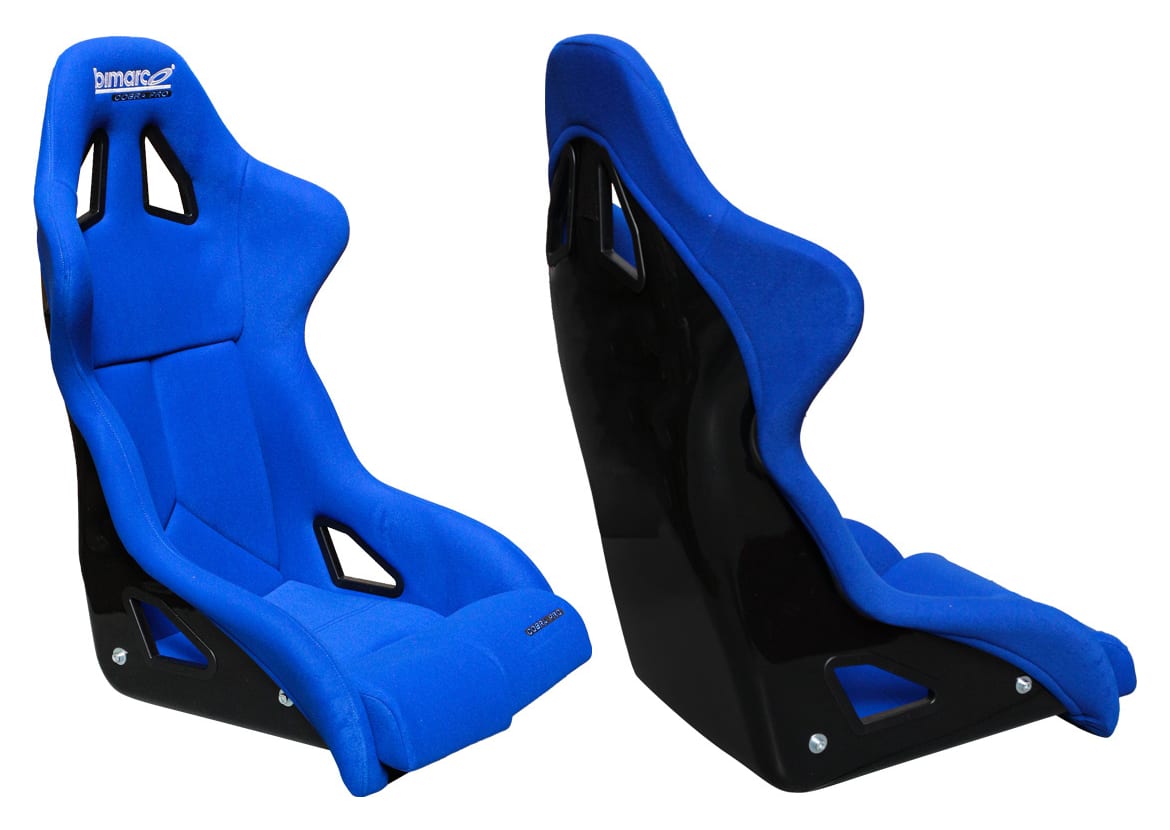 Fotel Sportowy Bimarco Cobra PRO Welur Blue FIA