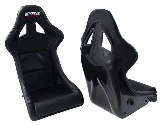 Fotel Sportowy Bimarco Dakar Skaj Black FIA