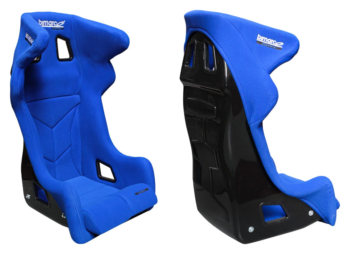 Fotel Sportowy Bimarco Matrix Welur Blue FIA