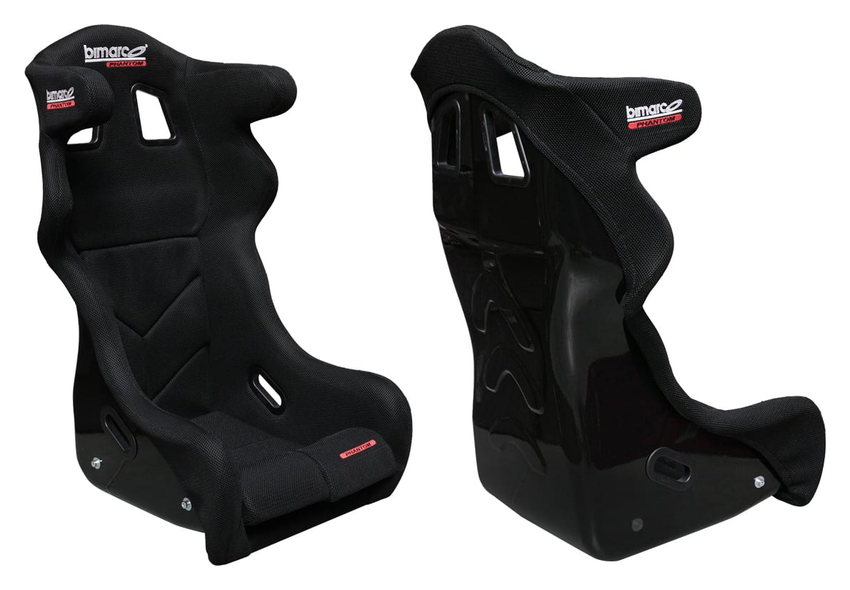 Fotel Sportowy Bimarco Phantom Welur Black FIA