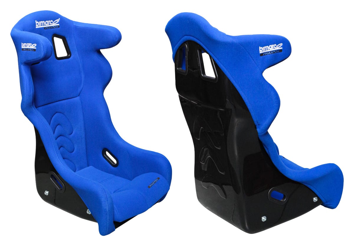 Fotel Sportowy Bimarco Phantom Welur Blue FIA