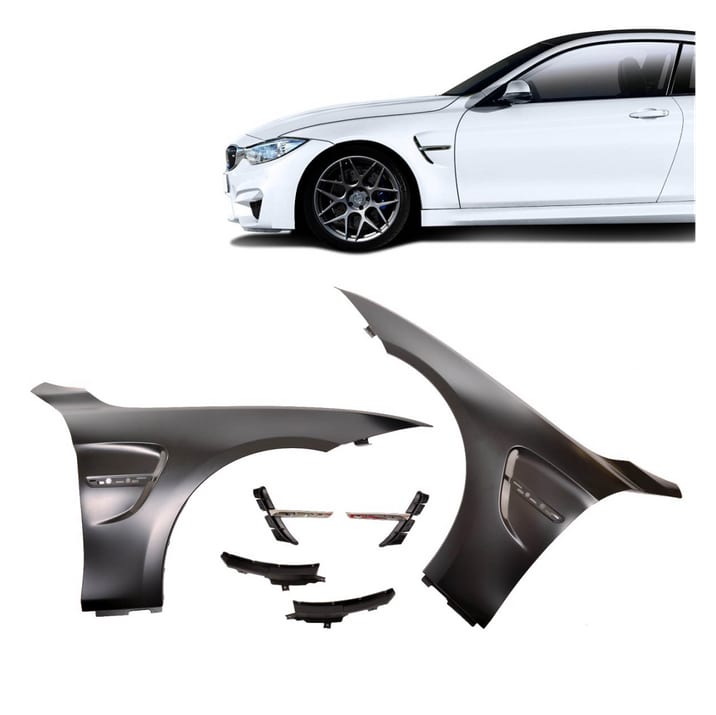 Błotniki BMW 4 F32 F33 F36 przód Black