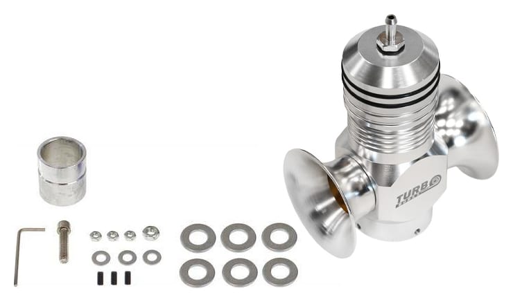 Blow Off TurboWorks 30mm RF Dual Srebrny