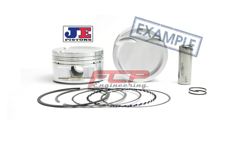 BMW 335i 535i N55B30, M3 M4 S55B30 JE Pistons forged pistons 84mm CR 9.5 338097