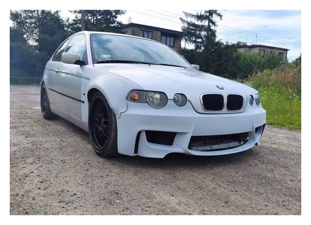 Bodykit BMW 3 E46 Compact Zderzak Przód Royal