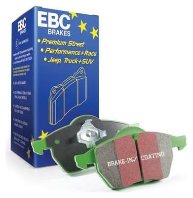 DP21661 - Zestaw klocków hamulcowych seria GREENSTUFF EBC Brakes SUBARU | Forester | Forester (SG5) | Impreza | Impreza (Sport)