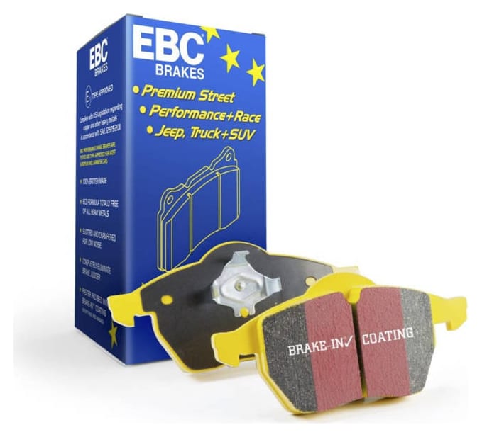 DP4008R - Zestaw klocków hamulcowych seria YELLOWSTUFF EBC Brakes GINETTA | G27 | LOTUS | Esprit | Esprit Sport 300 | Esprit 350