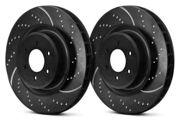 GD1559 - Tarcze hamulcowe sportowe nacinane i nawiercane seria GD (Para) EBC Brakes CITROEN | Berlingo | Grand C4 Picasso Mk2 |