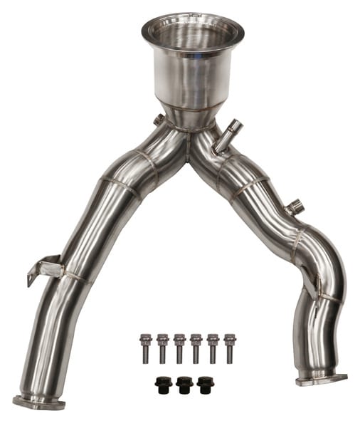Downpipe Audi A6 A7 C8 A8 S4 S5 Q8 VW Touareg Porsche Panamera EA839 OPF Delete