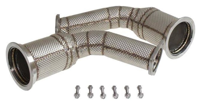Downpipe Audi RS4 B9 RS5 F5 2.9 TFSI Heat Shield CAT
