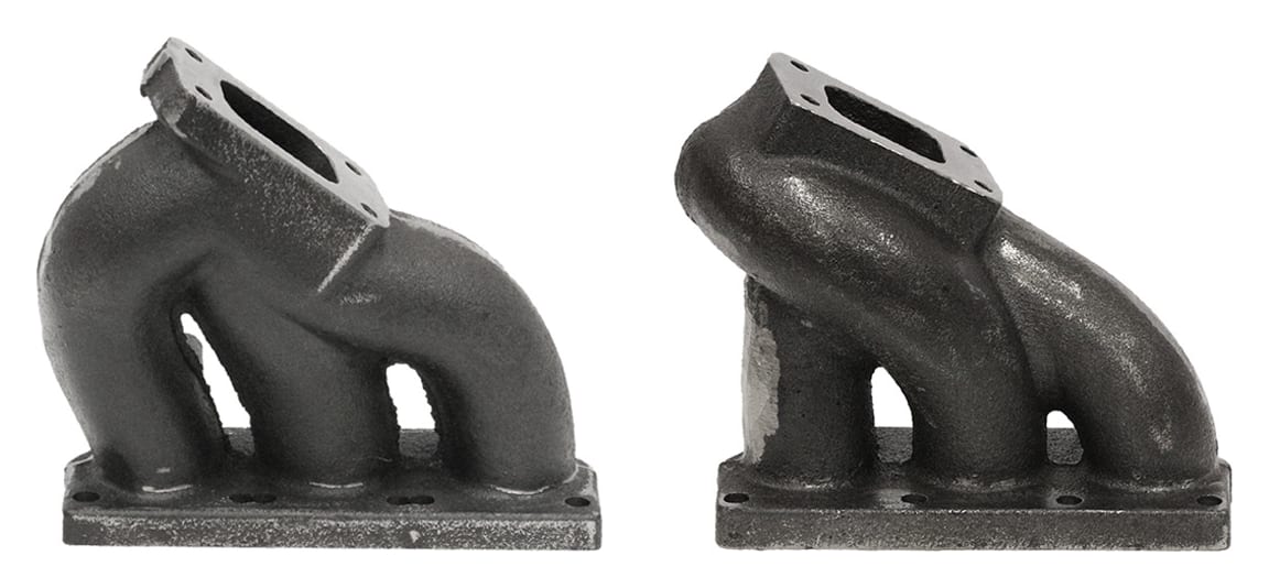 Kolektor wydechowy Audi VW R32 3.2L 2.8L V6 T25