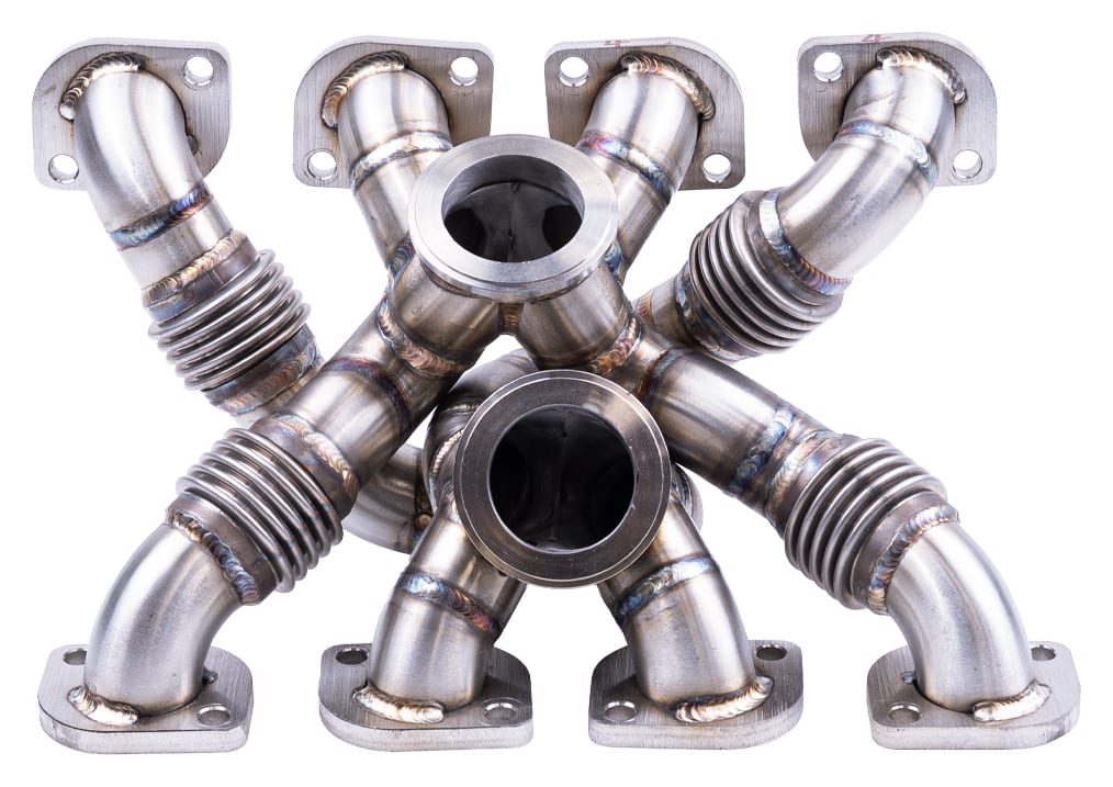 Kolektor wydechowy BMW F90 F91 F92 F93 M5 M8 M6 X5M X6M 4.4 V8 BiTurbo S63