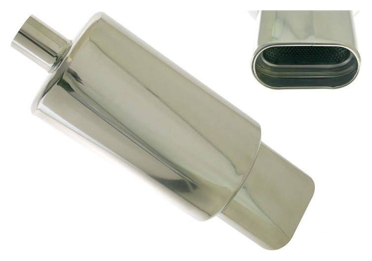 Tłumik Końcowy TurboWorks 76x148mm Wejście 2,25" (57mm)
