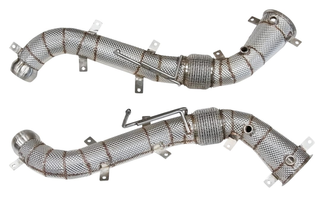 Downpipe McLaren 650S Twin-Turbo 3.8L V8 Heat Shield 14+