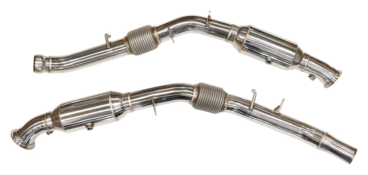 Downpipe Mercedes Benz AMG C43 ,GLE 320/400/450, GL 400/450,GLS 400/450,ML320/400/45, M276 W166,X166 ,V6 3.0T 12+