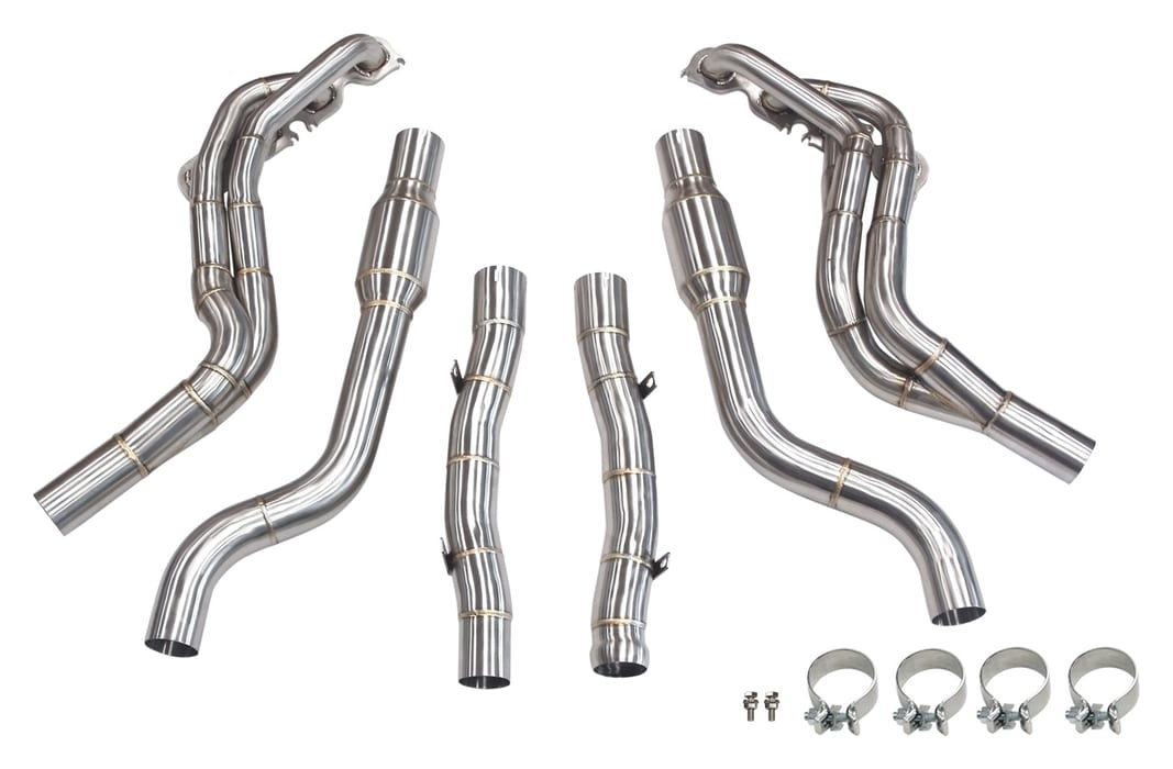 Kolektor wydechowy Mercedes-Benz AMG C63 W204 M156 4-2-1 Long Tube