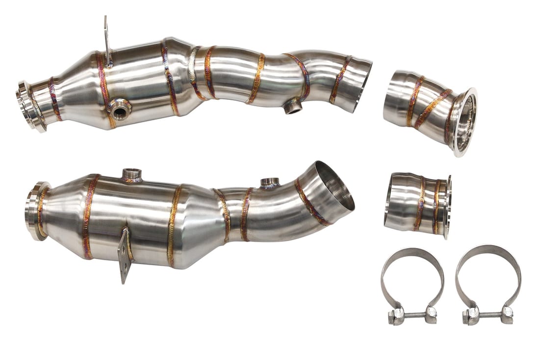 Downpipe Mercedes GLC43 GLC450 X253 M276 200 cell 17+