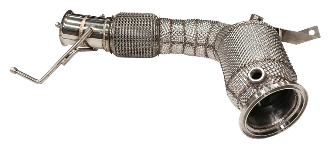 Downpipe Mini Cooper S F56 2.0T Decat + Heat Shield