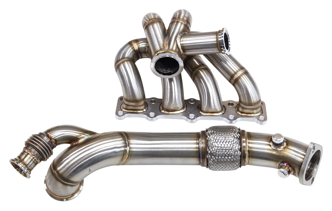 Kolektor wydechowy Mitsubishi Evo X + downpipe