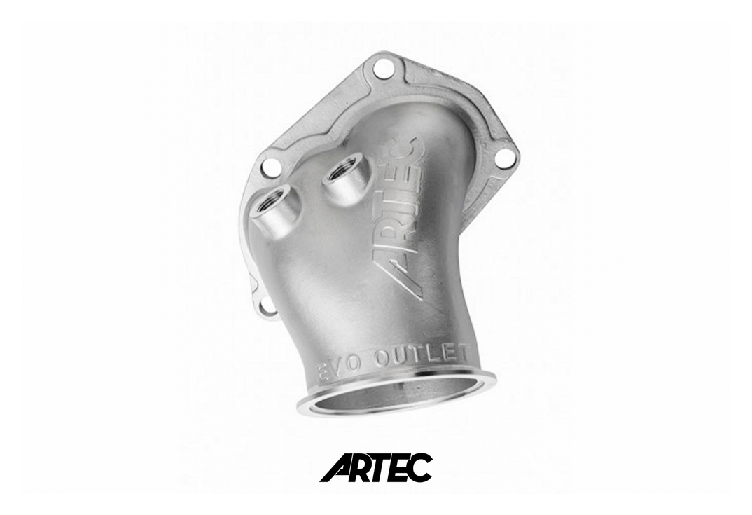 Mitsubishi Lancer Evo 4-9 4G63 3.5” Cast Outlet O2 Housing Dump Pipe