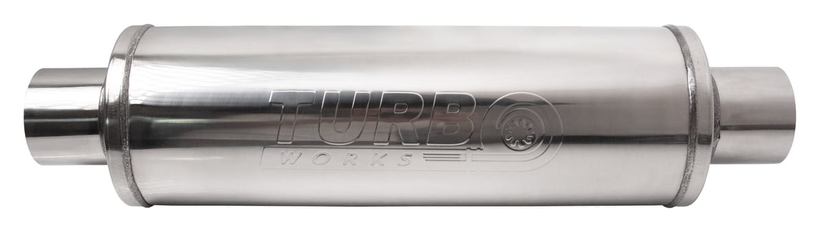 Tłumik Środkowy 2,25" (57mm) TurboWorks RS 409SS 450mm