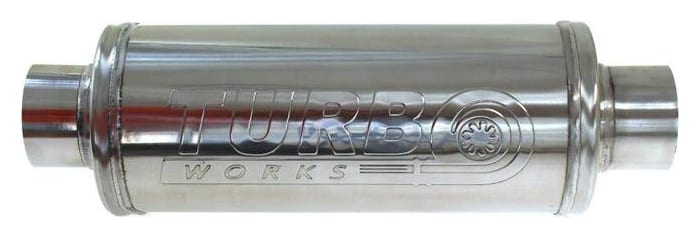 Tłumik Środkowy 2,75" (70mm) TurboWorks RS 304SS 450mm