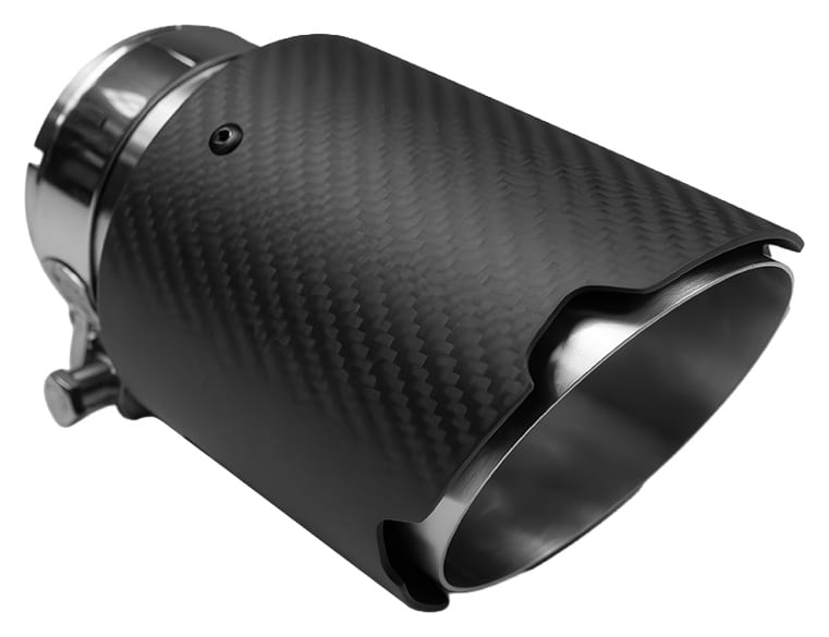 Końcówka Tłumika Typ:03 101mm wejście 76mm Carbon Matt