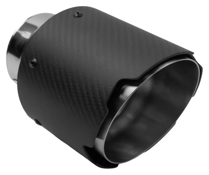 Końcówka Tłumika Typ:03 114mm wejście 70mm Carbon Matt