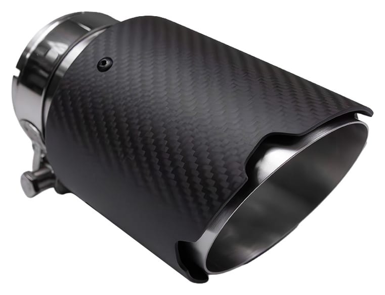 Końcówka Tłumika Typ:03 127mm wejście 76mm Carbon Matt