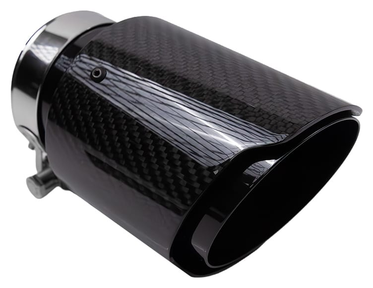 Końcówka Tłumika Typ:04 114mm wejście 70mm Carbon Gloss