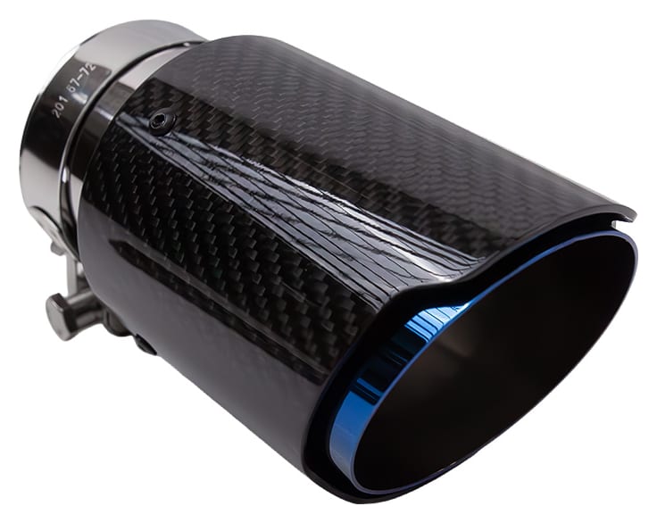 Końcówka Tłumika Typ:11 101mm wejście 70mm Carbon Gloss