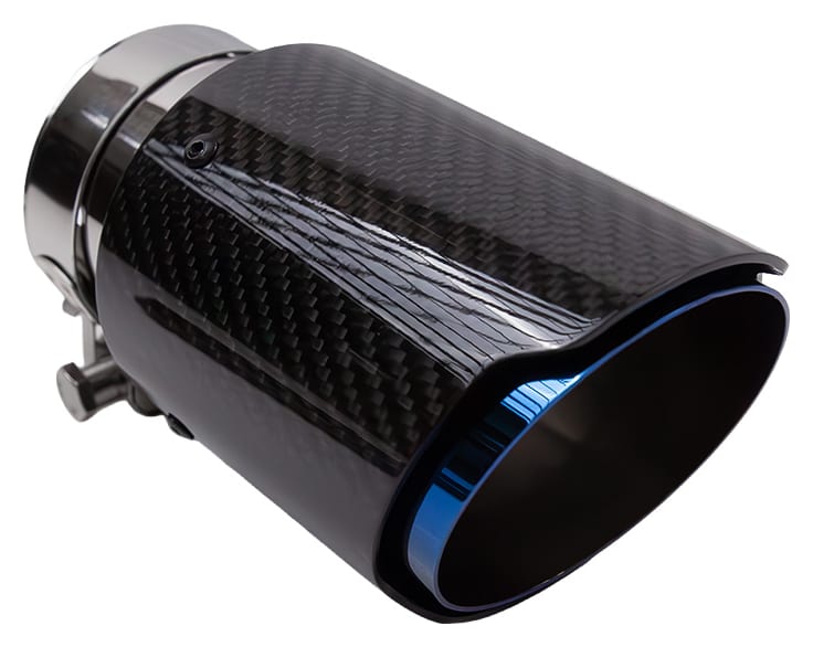 Końcówka Tłumika Typ:11 89mm wejście 70mm Carbon Gloss