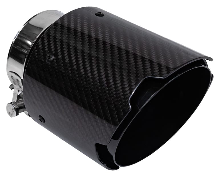 Końcówka Tłumika Typ:13 114mm wejście 76mm Carbon Gloss