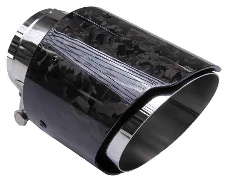 Końcówka Tłumika Typ:14 114mm wejście 76mm Carbon Gloss