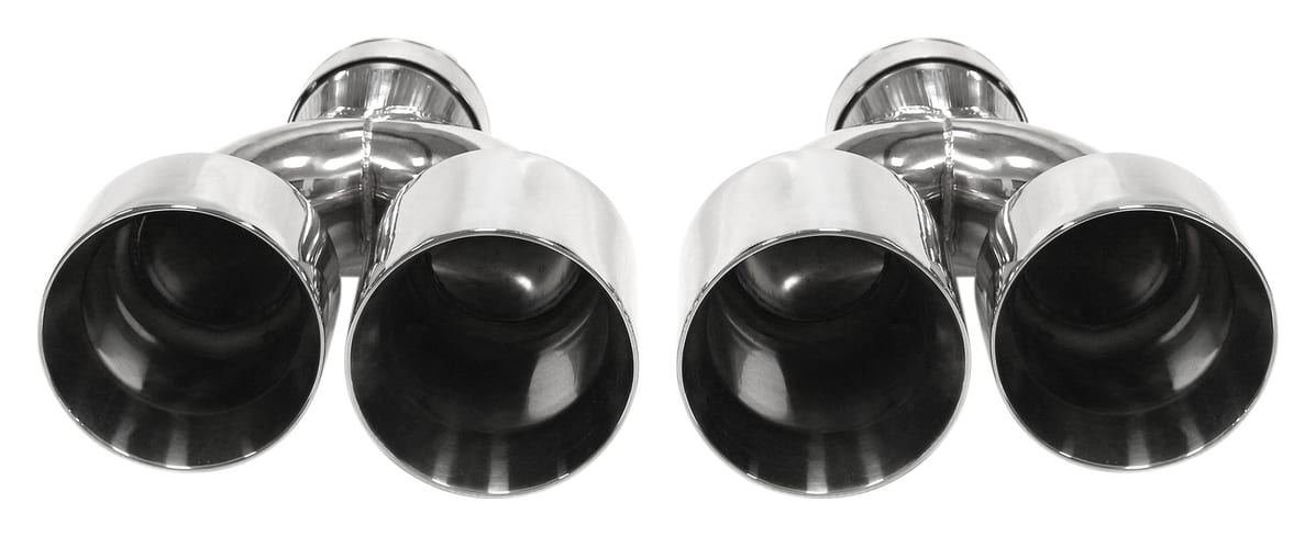 Końcówka Tłumika Typ:34 89mmx2 wejście 67mm Zestaw