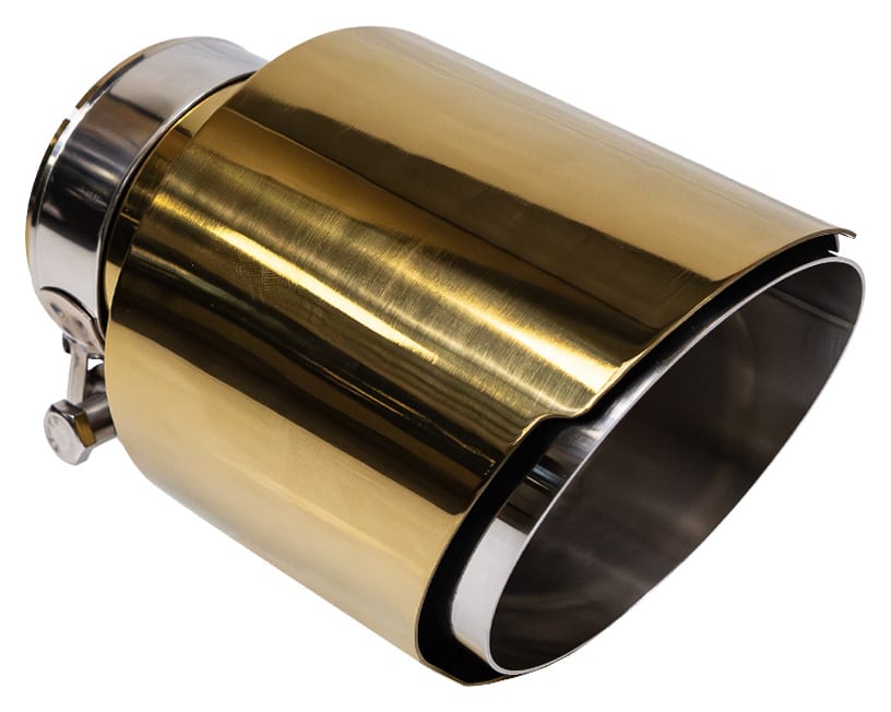 Końcówka Tłumika Typ:39 114mm wejście 70mm Gold Satin
