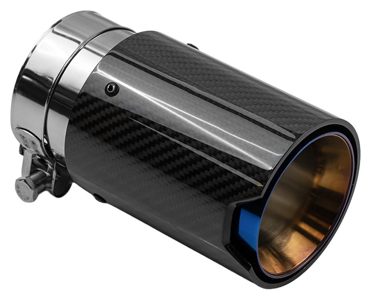Końcówka Tłumika Typ:46 101mm wejście 76mm Carbon Gloss