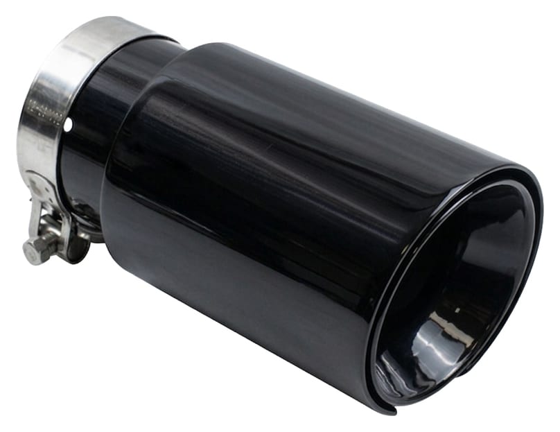 Końcówka Tłumika Typ:51 101mm wejście 76mm Black Chrome