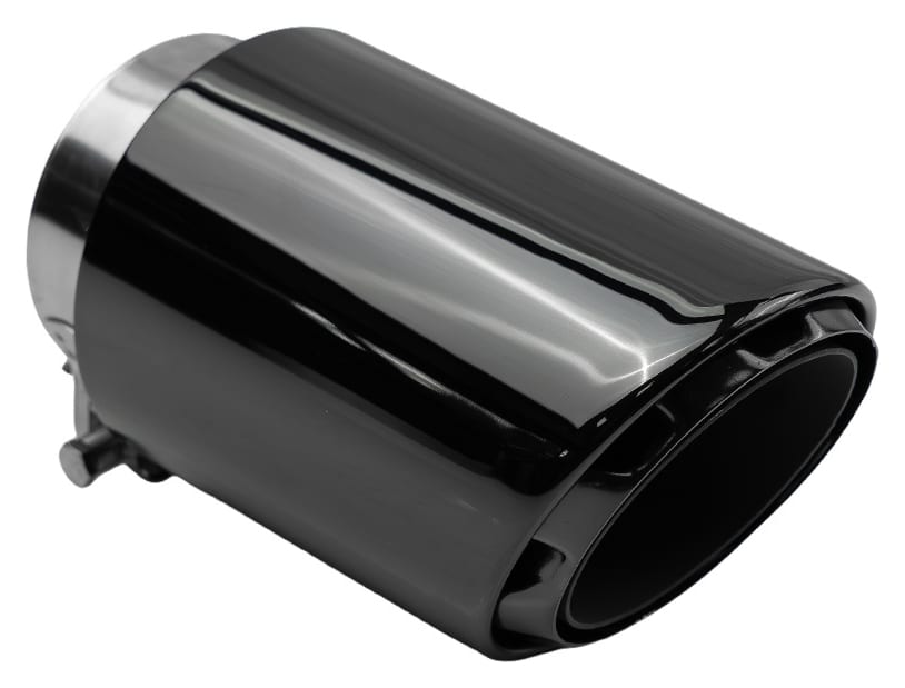Końcówka Tłumika Typ:53 101mm wejście 76mm Black Chrome