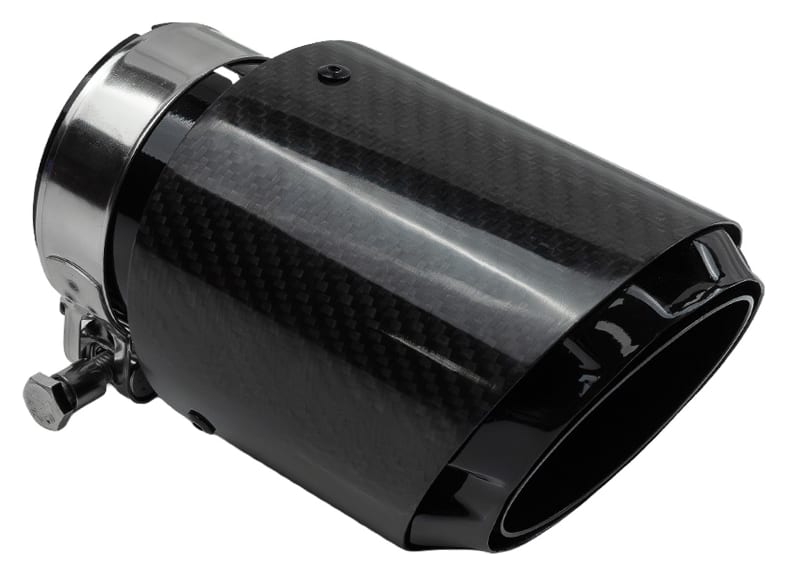 Końcówka Tłumika Typ:55 101mm wejście 70mm Carbon Gloss