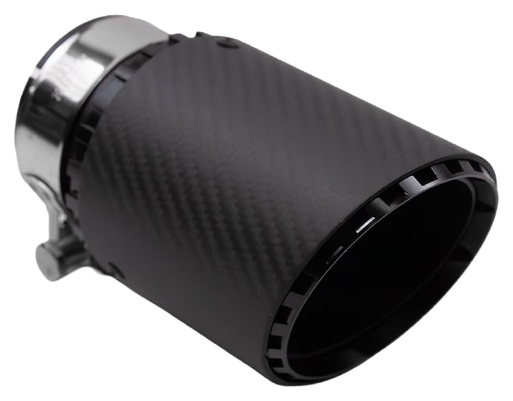 Końcówka Tłumika Typ:65 101mm wejście 76mm Carbon Matt