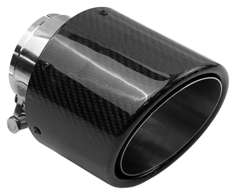 Końcówka Tłumika Typ:72 127mm wejście 76mm Carbon Gloss